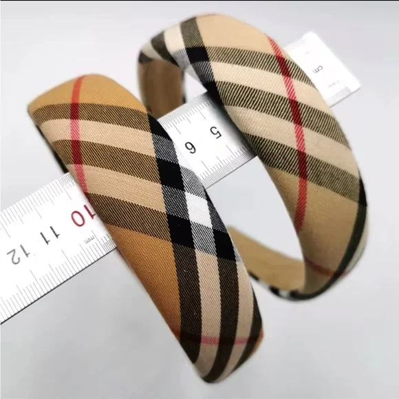 2/$35 Brand New Plaided Headband. - Picture 9 of 9